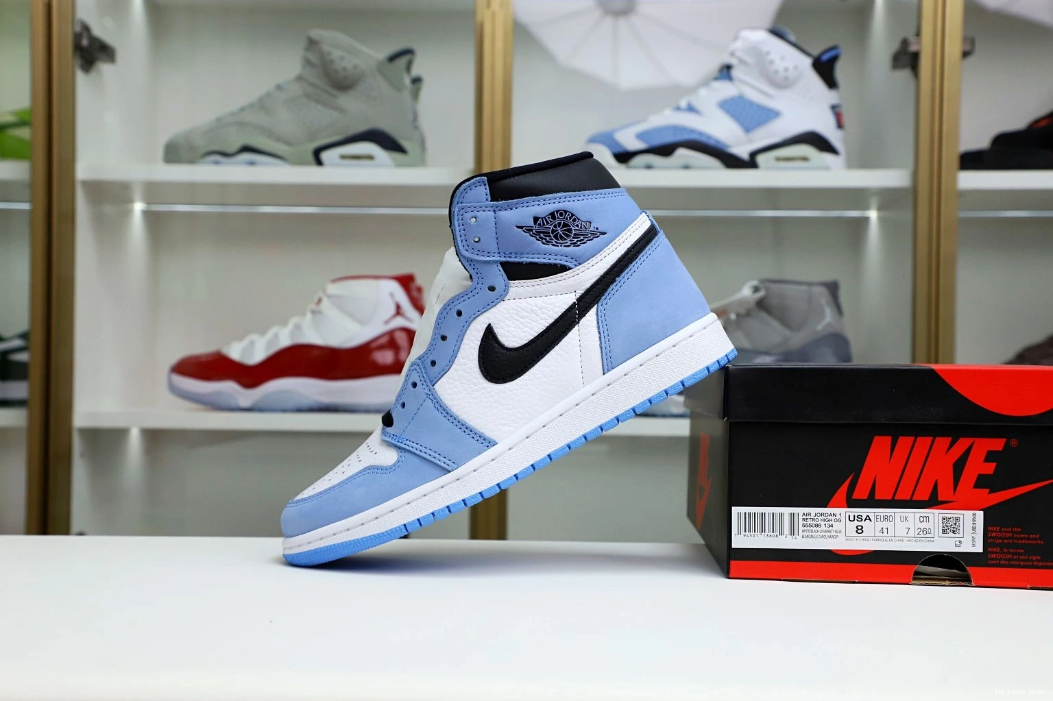 RETRO JORDAN Kimikick OG HIGH EasyMatch 1998 'UNIVERSITY AIR 1 0112